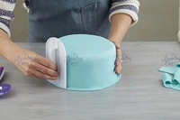 The Baking Curv Fondant Smoother Tool – Easy-Glide Polisher for Even Finishing on Cakes, Fondant & Sugar Paste