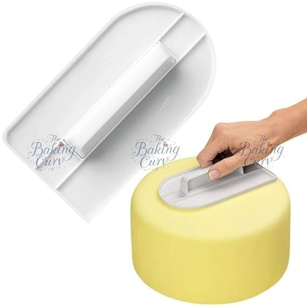 The Baking Curv Fondant Smoother Tool – Easy-Glide Polisher for Even Finishing on Cakes, Fondant & Sugar Paste