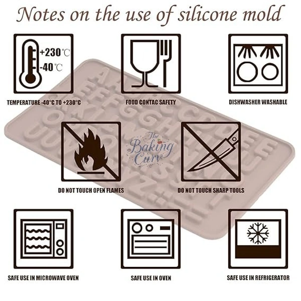 The Baking Curv Happy Birthday & Full Number Silicone Mould – Non-Stick Tray for Chocolate, Fondant, Jelly & Cake Decoration