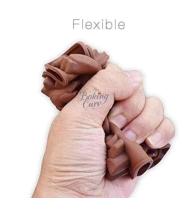 The Baking Curv Heart Dot Shape Silicone Chocolate Mould – Non-Stick Tray for Mini Candies, Garnish & Dessert Decoration