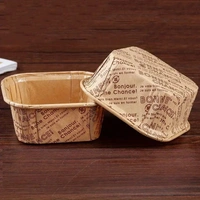 Direct Brownie Baking Cup with Lid – Oven-Safe, Greaseproof, Disposable | The Baking Curv - Pack Of 25