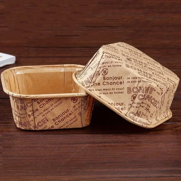 Direct Brownie Baking Cup with Lid – Oven-Safe, Greaseproof, Disposable | The Baking Curv - Pack Of 25