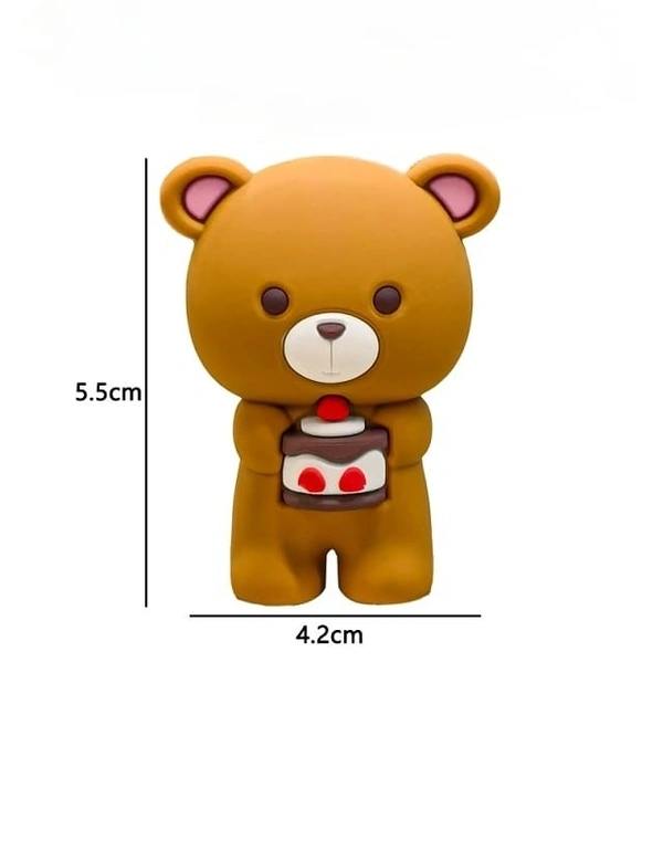 The Baking Curv Pack of 4 Teddy Bears – Ideal for Gifting, Return Gifts & Baby Showers