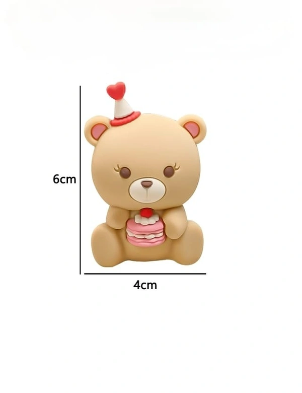 The Baking Curv Pack of 4 Teddy Bears – Ideal for Gifting, Return Gifts & Baby Showers