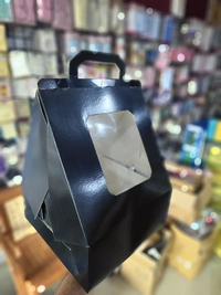 The Baking Curv 12 Inch Triangle Tall Cake Box – Unique & Sturdy Box for Designer Cakes and Slices