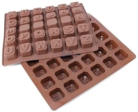 The Baking Curv Jumbo Alphabet Silicone Chocolate Mould – Large Non-Stick Tray for A–Z Letters, Cake Toppers & Edible Crafts