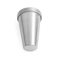 The Baking Curv Aluminium Kulfi Mould Set – Pack of 6 Reusable Moulds for Ice Cream & Frozen Desserts