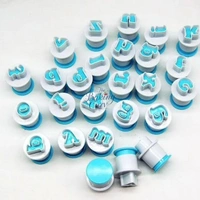 "Lowercase Alphabet Easy Push Cutter – A–Z Fondant & Cookie Letter Press Set"
