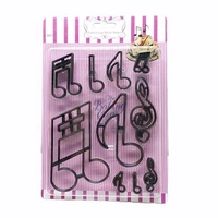 Music Silhouette Cookie Cutter 