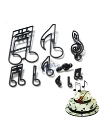 Music Silhouette Cookie Cutter 