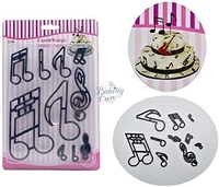 Music Silhouette Cookie Cutter 