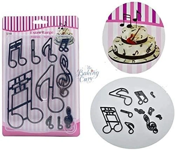 Music Silhouette Cookie Cutter 