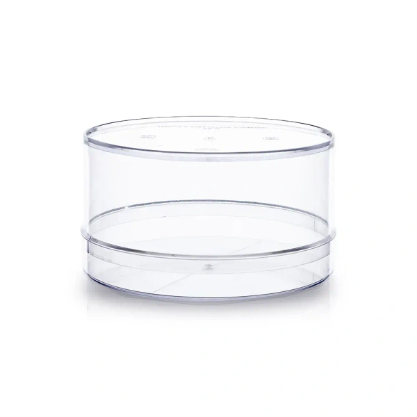 THE BAKING CURV ACRYLIC ROUND TUB N54 200ML | Tiramisu