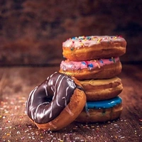 TheBakingCurv Aluminium Donut Tray 6 Cavity | Non-Stick Mould for Perfect Donuts , Cupcakes & Medu Vada 