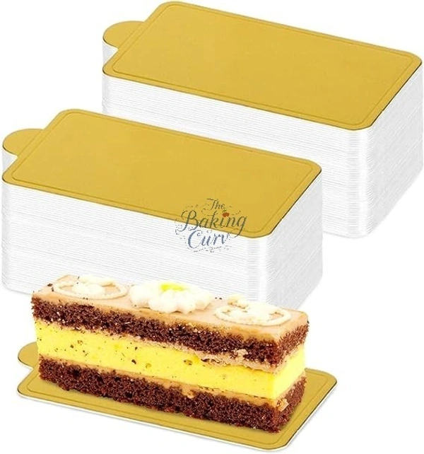 The Baking Curv Rectangle Pastry Base – Ready-to-Bake Puff Pastry Sheet for Tarts, Pies & Quiches - Pack Of 25