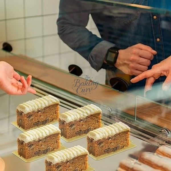 The Baking Curv Rectangle Pastry Base – Ready-to-Bake Puff Pastry Sheet for Tarts, Pies & Quiches - Pack Of 25