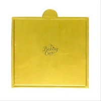  The Baking Curv Square Pastry Base – Ready-to-Bake Puff Pastry Sheet for Tarts, Pies & Snacks - Pack of 25