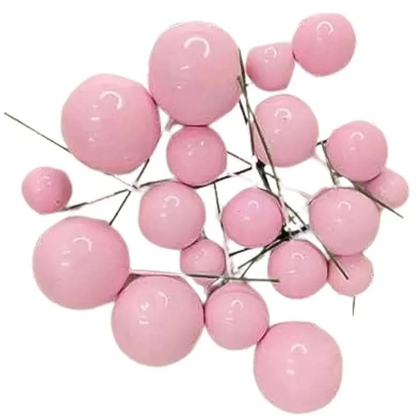 Faux Ball Pink – Decorative Balls for Cakes, Crafts & Festive Decor