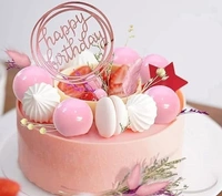 Faux Ball Pink – Decorative Balls for Cakes, Crafts & Festive Decor