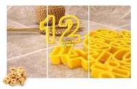 "Plastic Number & Math Sign Fondant Cutter Set – 0–9 Digits & Symbols for Cake Decorating"