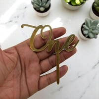 One Cake Topper First Birthday
