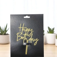 Happy Birthday Topper