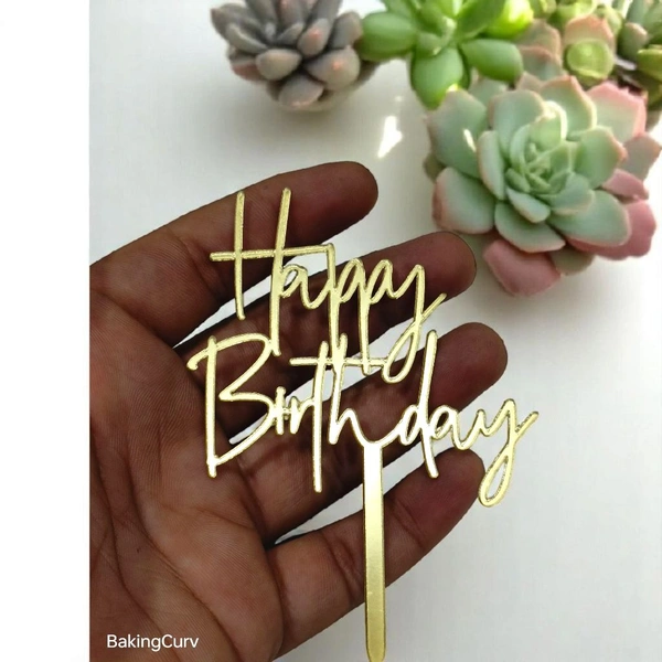Happy Birthday Topper