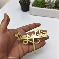 Congratulations Cake Topper