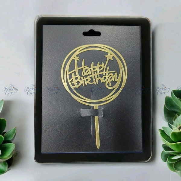 Happy Birthday Topper