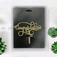 Congratulations Cake Topper