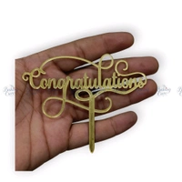 Congratulations Cake Topper