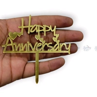 Happy Anniversary Cake Topper
