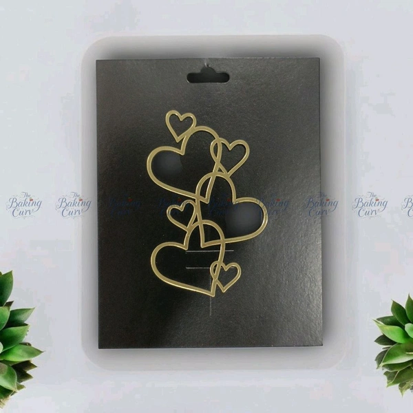 Heart Shape Cake Topper