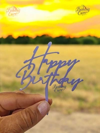 Happy Birthday Topper