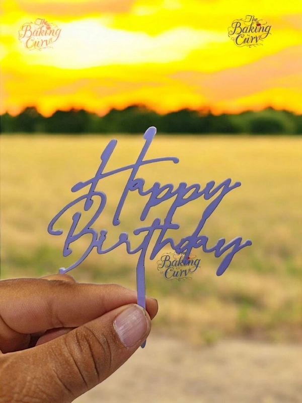 Happy Birthday Topper