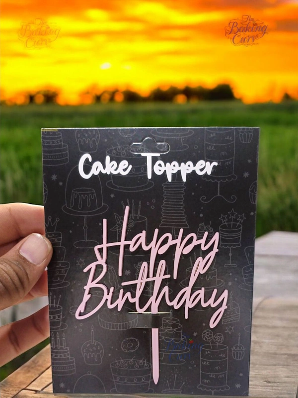 Happy Birthday Topper