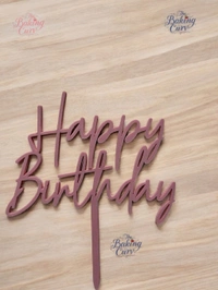 Happy Birthday Topper
