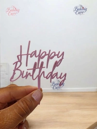 Happy Birthday Topper