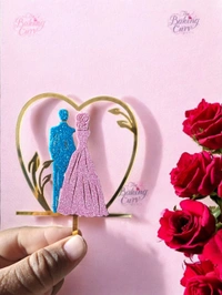 Wedding Couple Cake Topper