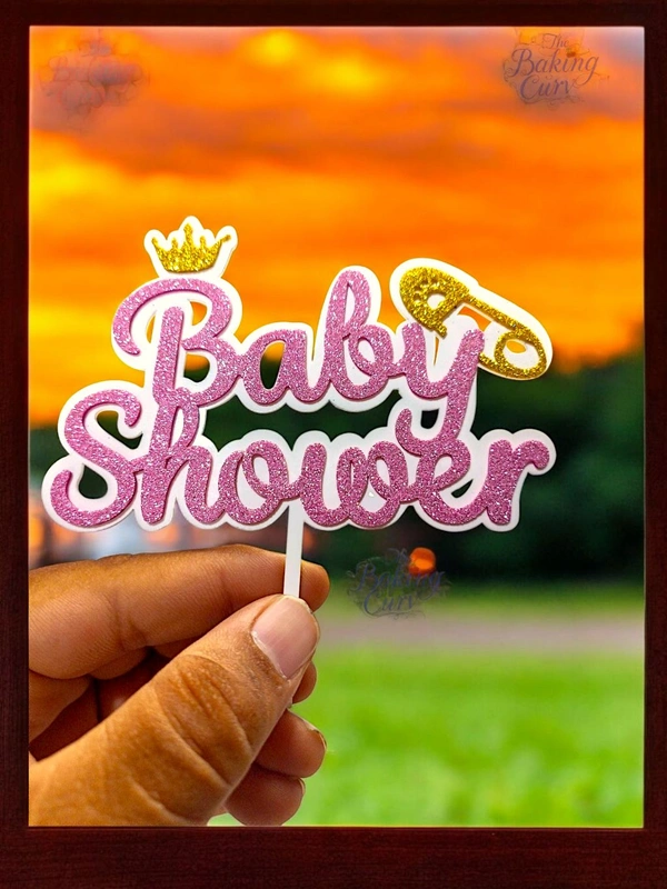 Baby Shower Cake Topper