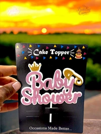 Baby Shower Cake Topper