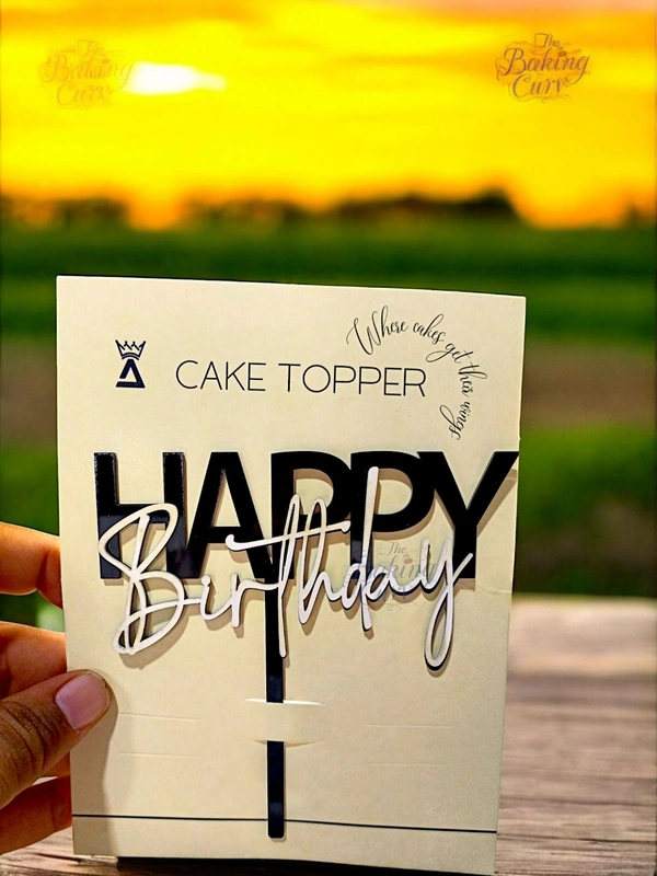 Happy Birthday Topper