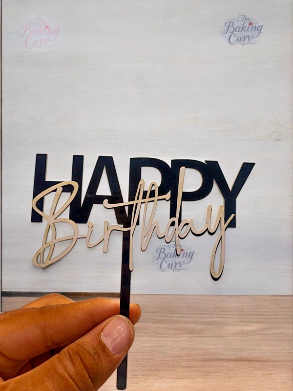 Happy Birthday Topper