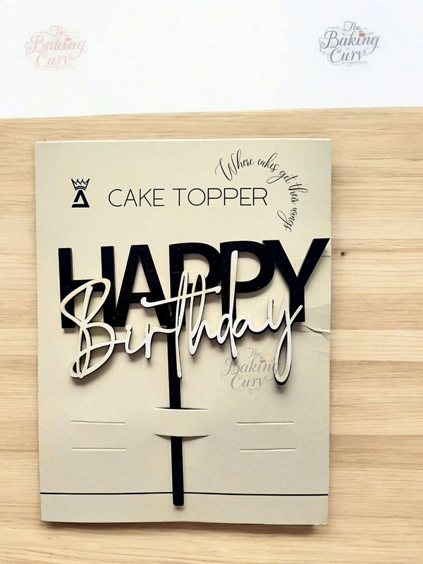 Happy Birthday Topper