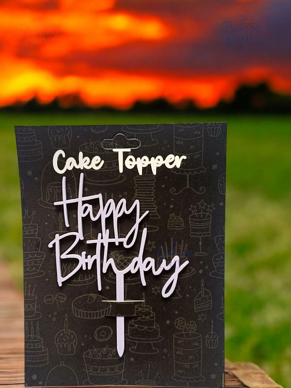Happy Birthday Topper