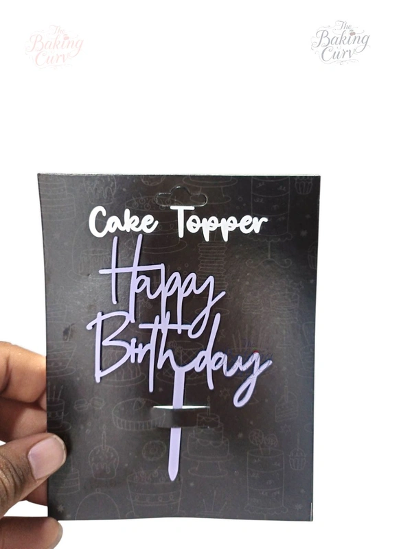Happy Birthday Topper