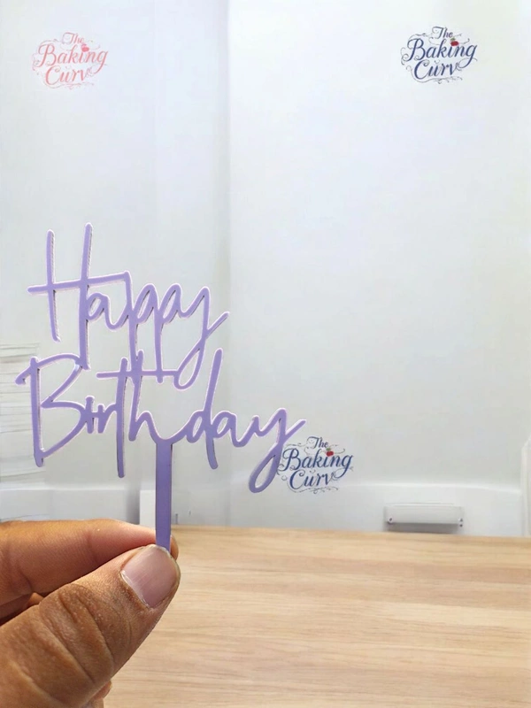 Happy Birthday Topper