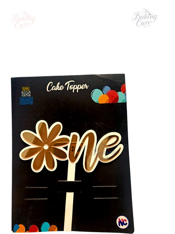 One Cake Topper First Birthday