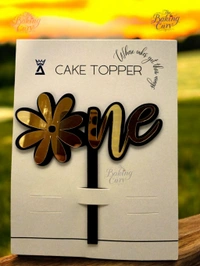 One Cake Topper First Birthday