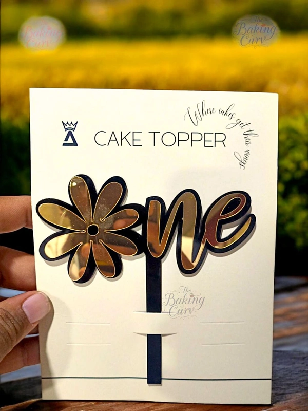 One Cake Topper First Birthday